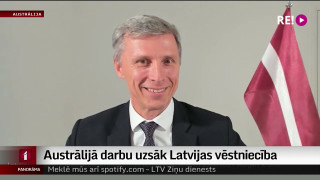 Austrālijā darbu uzsāk Latvijas vēstniecība