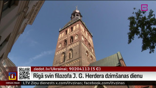 Rīgā svin filozofa J. G. Herdera dzimšanas dienu