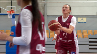 Latvijas sieviešu basketbola izlase gatavojas EČ kvalifikācijas spēlei pret Izraēlu