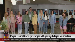 Rīgas Gospelkoris gatavojas 20 gadu jubilejas koncertam