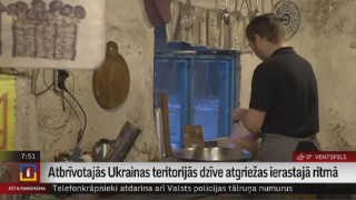 Atbrīvotajās Ukrainas teritorijās dzīve atgriežas ierastajā ritmā