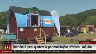 Rumānijā pieaug interese par mobilajām brīvdienu mājām