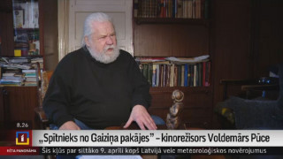 Grāmata "Spītnieks no Gaiziņa pakājes" iepazīstina ar kinorežisoru Voldemāru Pūci