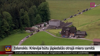 Zelenskis: Krievijai būtu jāpiedalās otrajā miera samitā