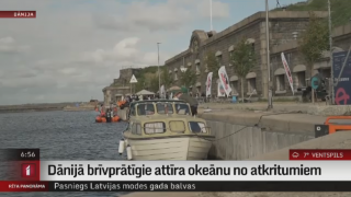 Dānijā brīvprātīgie attīra okeānu no atkritumiem