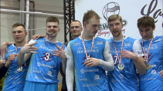Latvijas Kausa fināls volejbolā vīriešiem SK "Jēkabpils Lūši" - "Ezerzeme"/DU