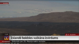 Islandē beidzies vulkāna izvirdums
