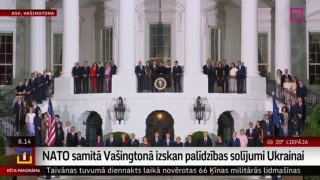 NATO samitā Vašingtonā izskan palīdzības solījumi Ukrainai