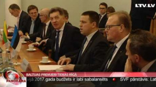 Baltijas premjeri tiekas Rīgā