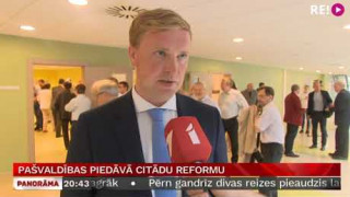 Pašvaldības piedāvā citādu reformu