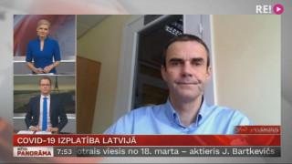 Saruna ar infektologu Ugu Dumpi par Covid-19 izplatību Latvijā