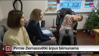 Pirmie Ziemassvētki ārpus bērnunama