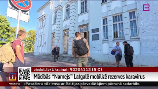 Mācībās "Namejs" Latgalē mobilizē rezerves karavīrus