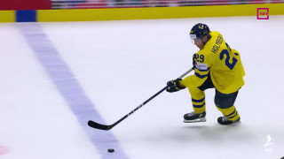 Pasaules hokeja čempionāta spēle Latvija - Zviedrija 2:7