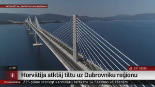 Horvātija atklāj tiltu uz Dubrovniku reģionu