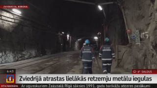 Zviedrijā atrastas lielākās retzemju metālu iegulas