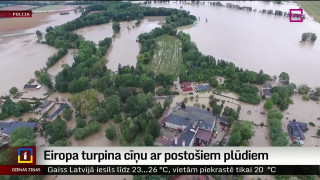 Eiropa turpina cīņu ar postošajiem plūdiem