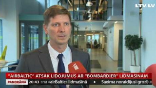 "airBaltic" atsāk lidojumus ar "Bombardier" lidmašīnām