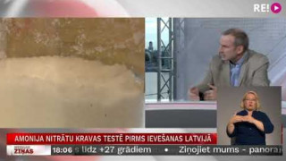 Amonija nitrātu kravas testē pirms ievešanas Latvijā
