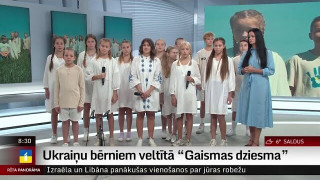 Ukraiņu bērniem veltītā "Gaismas dziesma"