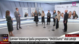 "Latvian Voices" ar programmu "SNIEGums" koncertēs visā Latvijā