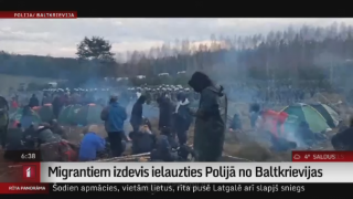 Migrantiem izdevies ielauzties Polijā no Baltkrievijas
