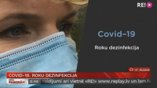 Covid-19. Roku dezinfekcija