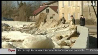 Наводнение в Даугавпилсе: объявлено чрезвычайное положение