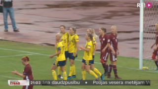 Latvijas sieviešu futbola izlase gatava EČ kvalifikācijas spēlei ar Slovākiju