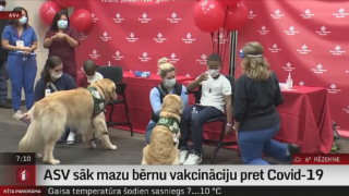 ASV sāk mazu bērnu vakcināciju pret Covid-19