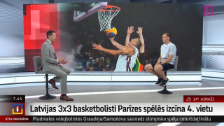 Intervija ar basketbolistu Artūru Strēlnieku par 3x3 sniegumu olimpiskajās spēlēs