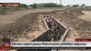 Ukraina saņem jaunus Rietumvalstu palīdzības solījumus