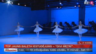 Top jauns baleta iestudējums – "Divi metri"