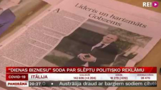 "Dienas Biznesu" soda par slēptu politisko reklāmu