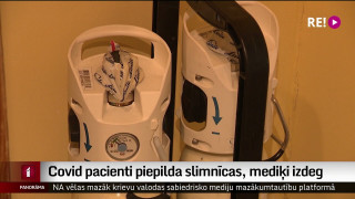 Covid-19 pacienti piepilda slimnīcas, mediķi izdeg