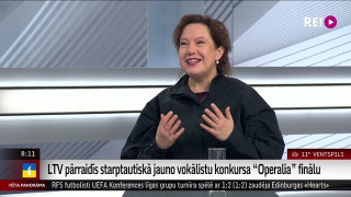 Intervija ar Latvijas Televīzijas kultūras redakcijas vadītāju Ievu Rozentāli
