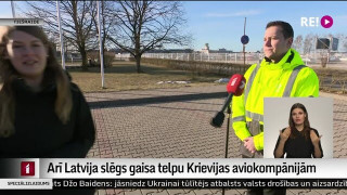 Arī Latvija slēgs gaisa telpu Krievijas aviokompānijām