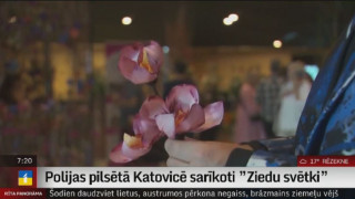 Polijas pilsētā Katovicē sarīkoti "Ziedu svētki"