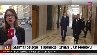 Saeimas delegācija apmeklē Rumāniju un Moldovu