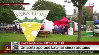 Imports apdraud Latvijas siera ražotājus