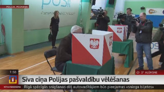 Sīva cīņa Polijas pašvaldību vēlēšanas
