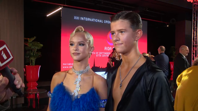 Starptautiskās Sporta deju federācijas reitinga sacensības "Rīga Open 2023". Juris Zeiza un Eva Grāvere