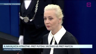 Navaļnija atraitne: Pret Putinu jācīnās kā pret mafiju
