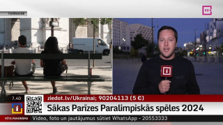 Sākas Parīzes Paraolimpiskās spēles 2024