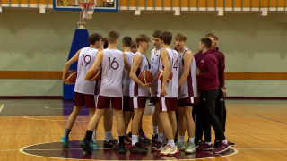 Latvijas U-16 basketbola izlases gatavojas Baltijas kausu turnīram