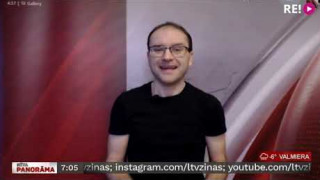Skype intervija ar LTV laika ziņu redaktoru Tomu Brici