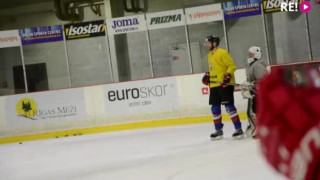 Studentu hokeja izlase gatavojas pārstāvēt Latviju