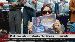 Rietumkrastā nogalināta “Al Jazeera” žurnāliste