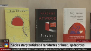 Sācies starptautiskais Frankfurtes grāmatu  gadatirgus