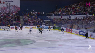 Pasaules hokeja čempionāta spēle Francija - Vācija 3:5
